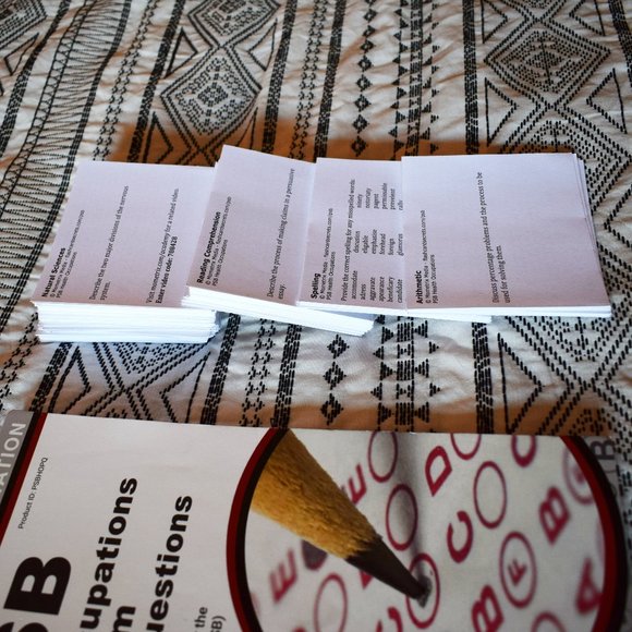 PSB Exam Study Prep Book & Flashcards Set - Picture 4 of 14